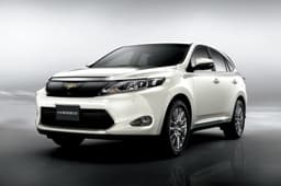 New Toyota Harrier SUV photo gallery